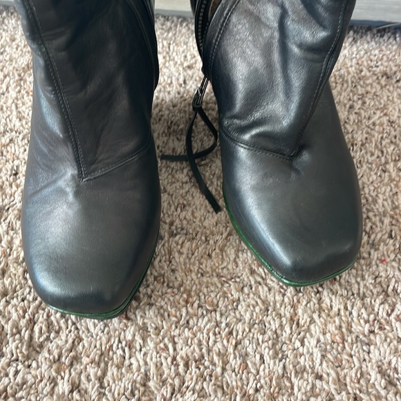 Allsaints square toe wedge sole boots - Picture 3 of 4